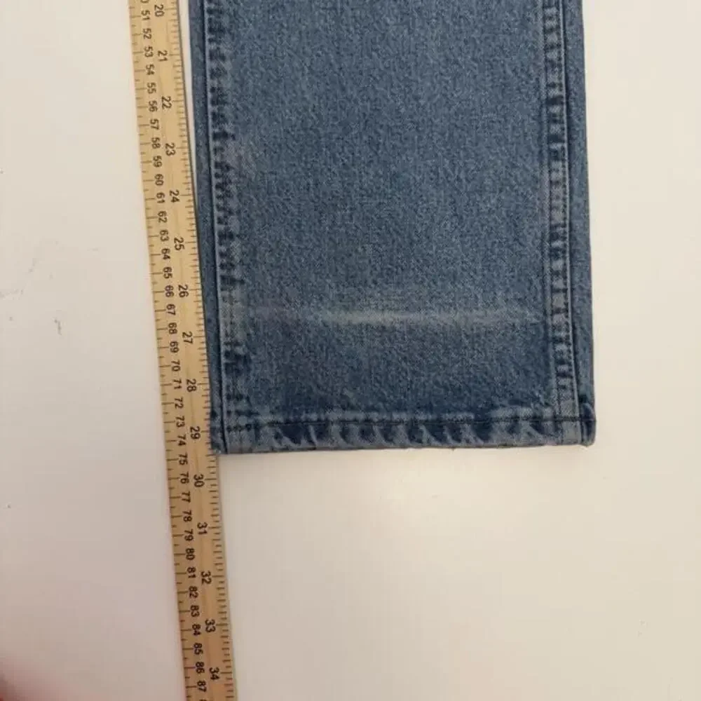 Wrangler 36MWZDS Slim Fit Light Wash 100% Cotton Denim Jeans‎ Mens 34x30